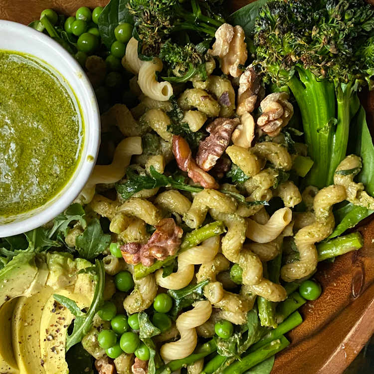 Green Goddess Pasta Salad Bowl