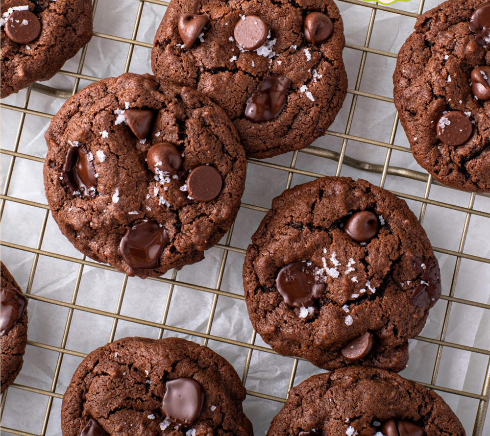 Double Chocolate Olive Oil Cookies